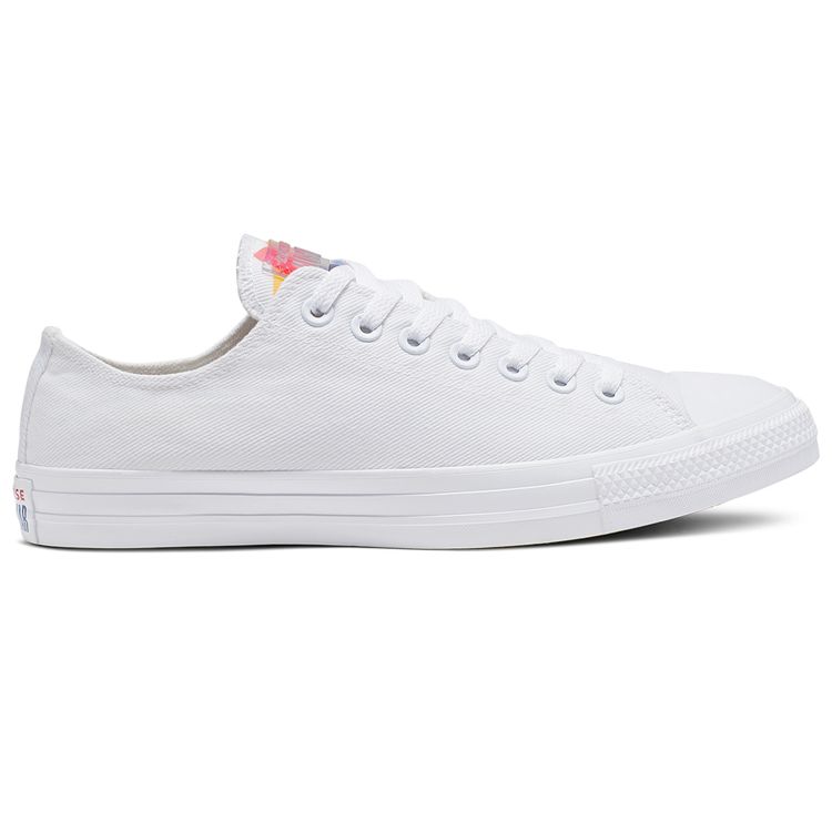 Converse Chuck Taylor All Star Space Racer Low Top Comfortable Canvas Shoes Unisex Sneakers White 165330C