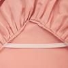 Wholesale Brushed Washed Cotton Bed Skirt Modern Simple Dust Ruffle with 3D Mesh Lace Pleated Edge Non-Slip Mattress Protector Cover Machine Washable