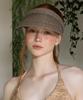 Tatiana Sunny Natural Raffia Hairband Sun Visor Ht8176 Natural Gray