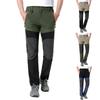 Men's Multi-color And Patchwork Stretch Sports Pants - Men's Casual, Breathable, Quick-drying Pants With Multiple Pockets