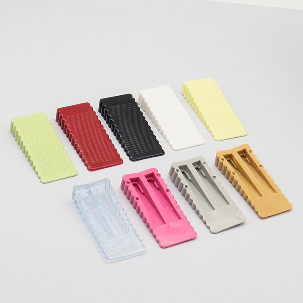 Silicone Door Stopper Reusable Shock Absorbent Block Wedge Anticollision Doorstop Home Office Door Stopper Easy to Use