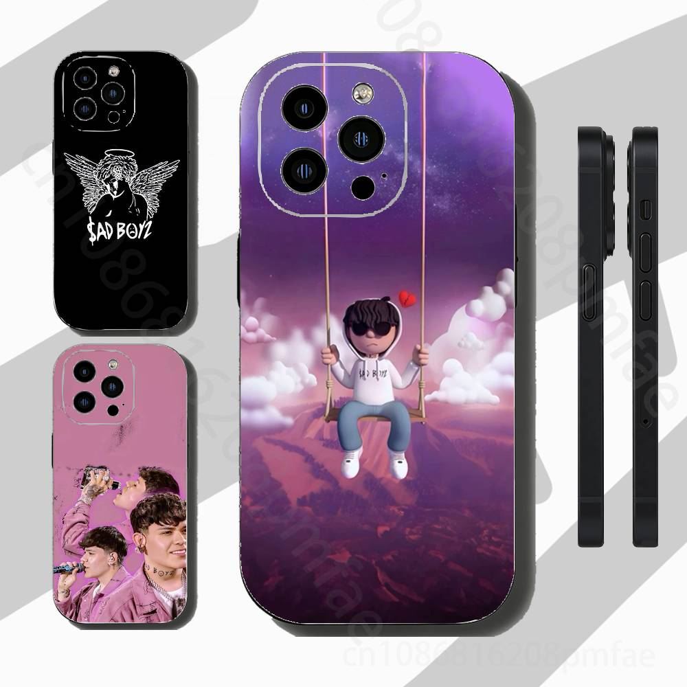 Singer J-Junior H Sad Boyz Slim Back Phone Case for iPhone 17,16,15,14,13,12,11 Pro,Max,Plus,X,XS,XR,SE,Mini Protective Cover