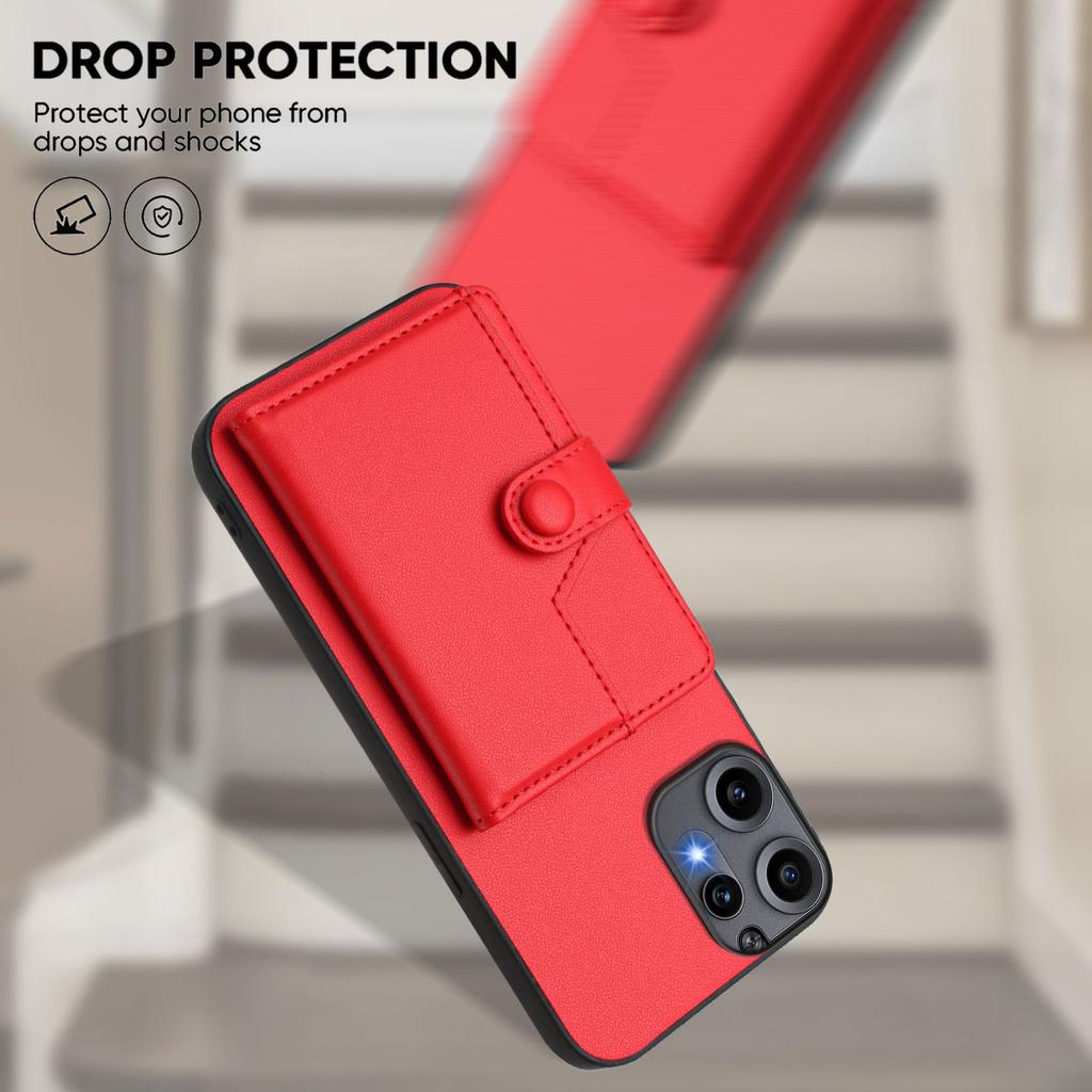 For Nothing CMF Phone 2 Pro Case RFID Blocking Card Holder Kickstand TPU + PU Leather Phone Back Cover