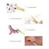 1pc Stainless Steel Eyebrow Trimming Scissors For Fake Eyelashes Trimming, Nose Hair, Beard, Facial Hair Removal Tool