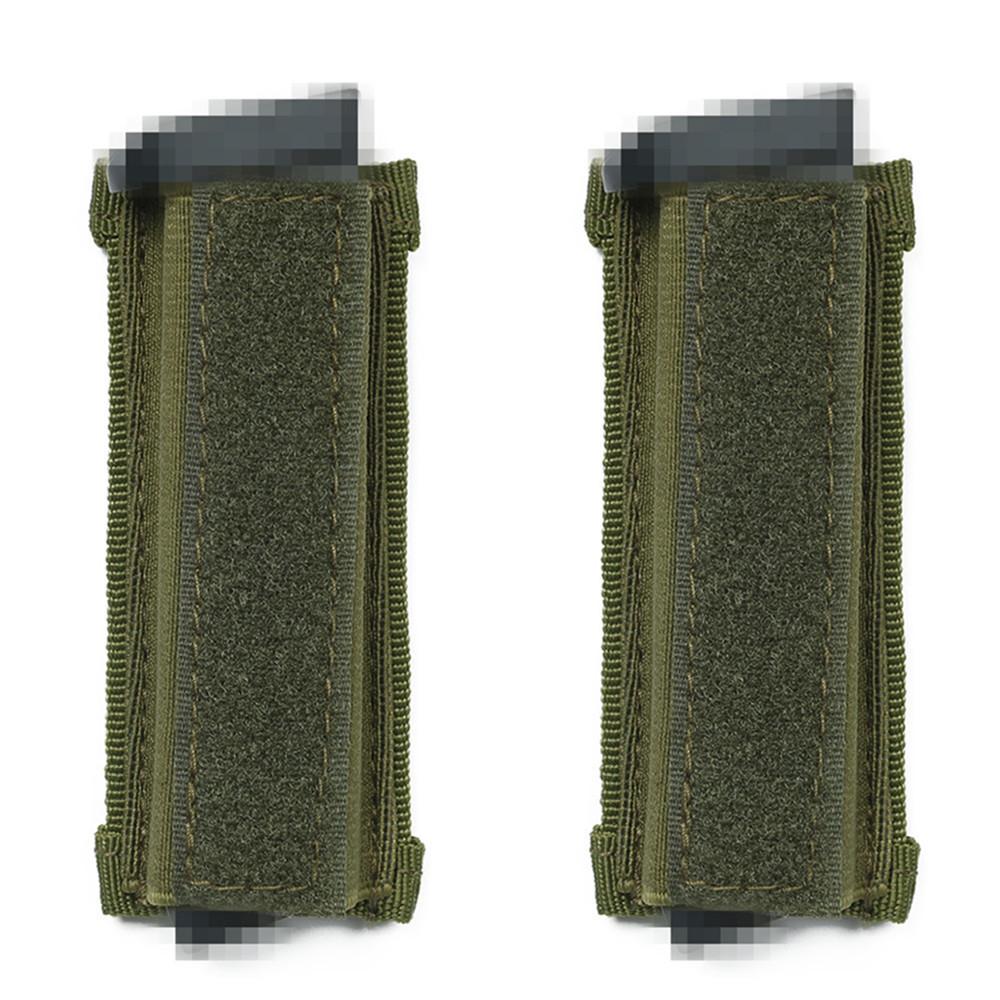 Outdoor multi-functional 9mm single-piece EDC insert Velcro hook textured bullet bag