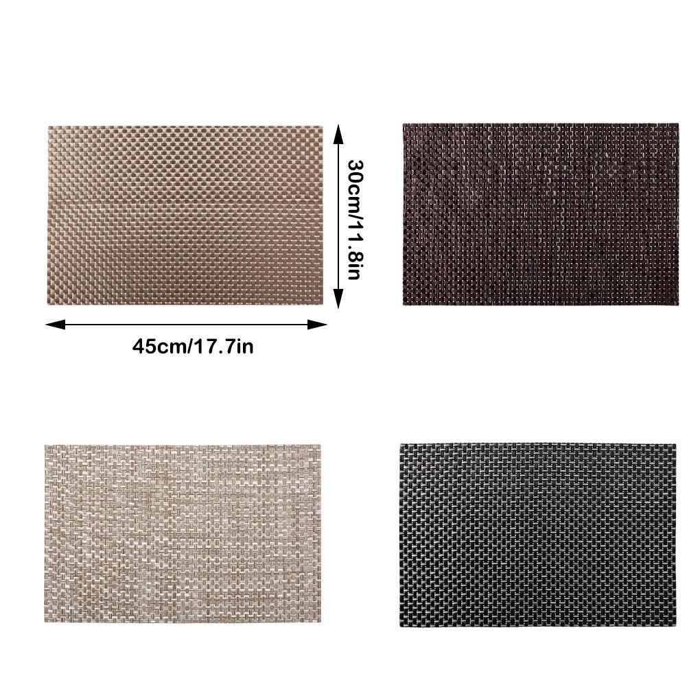 Table Mat Home Supplies Place Coaster Solid Color Ple Style Multipurpose Cup Holder Waterproof Household Accessories