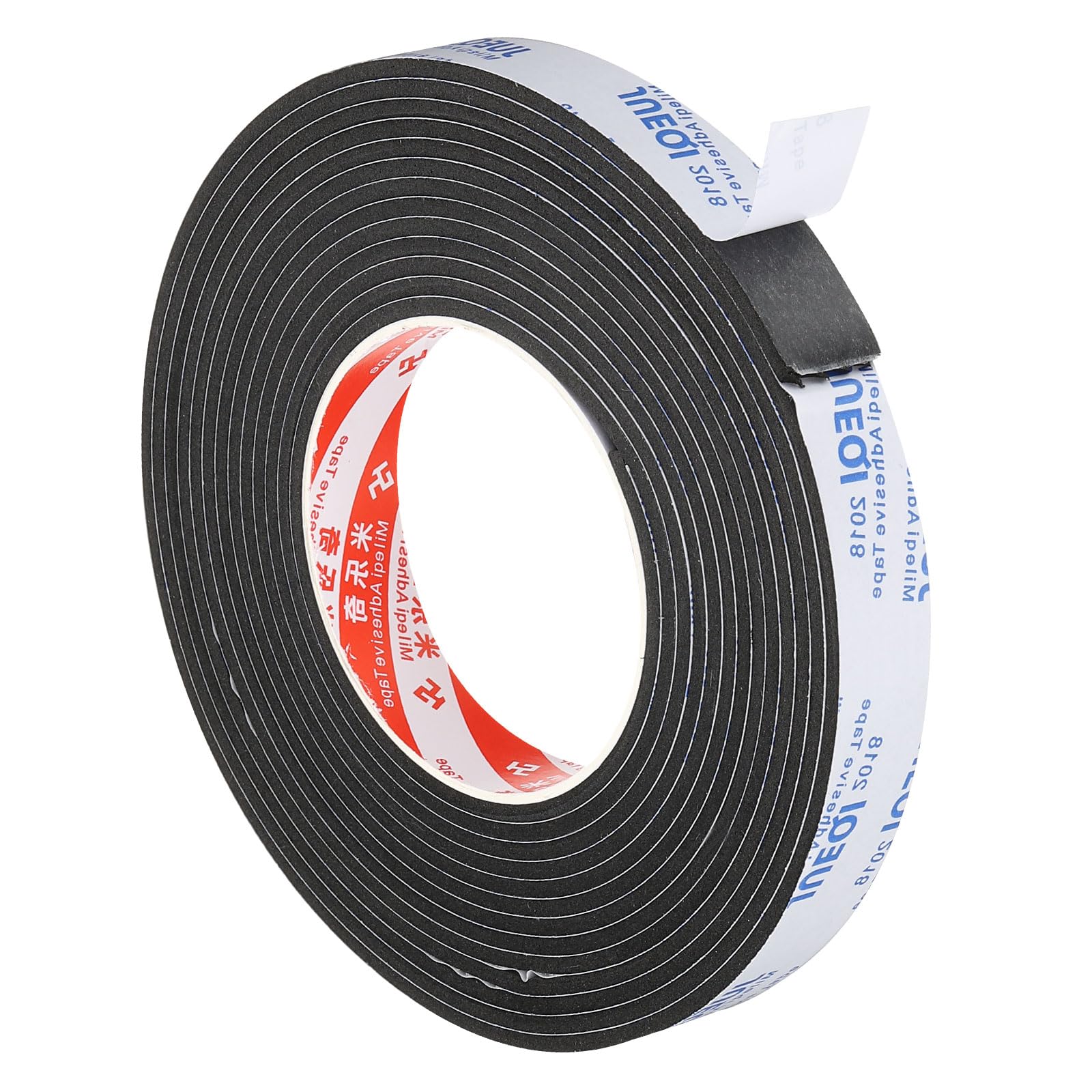 PATIKIL Gap Tape Length 5m Width 20mm Thickness 3mm Soundproofing 5m чёрный