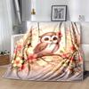 1pc Eagle Printing Lightweight Flannel Blanket, Comfortable and Warm Blanket, for Camping Sofa Bed and Couch Office, In All Seasons