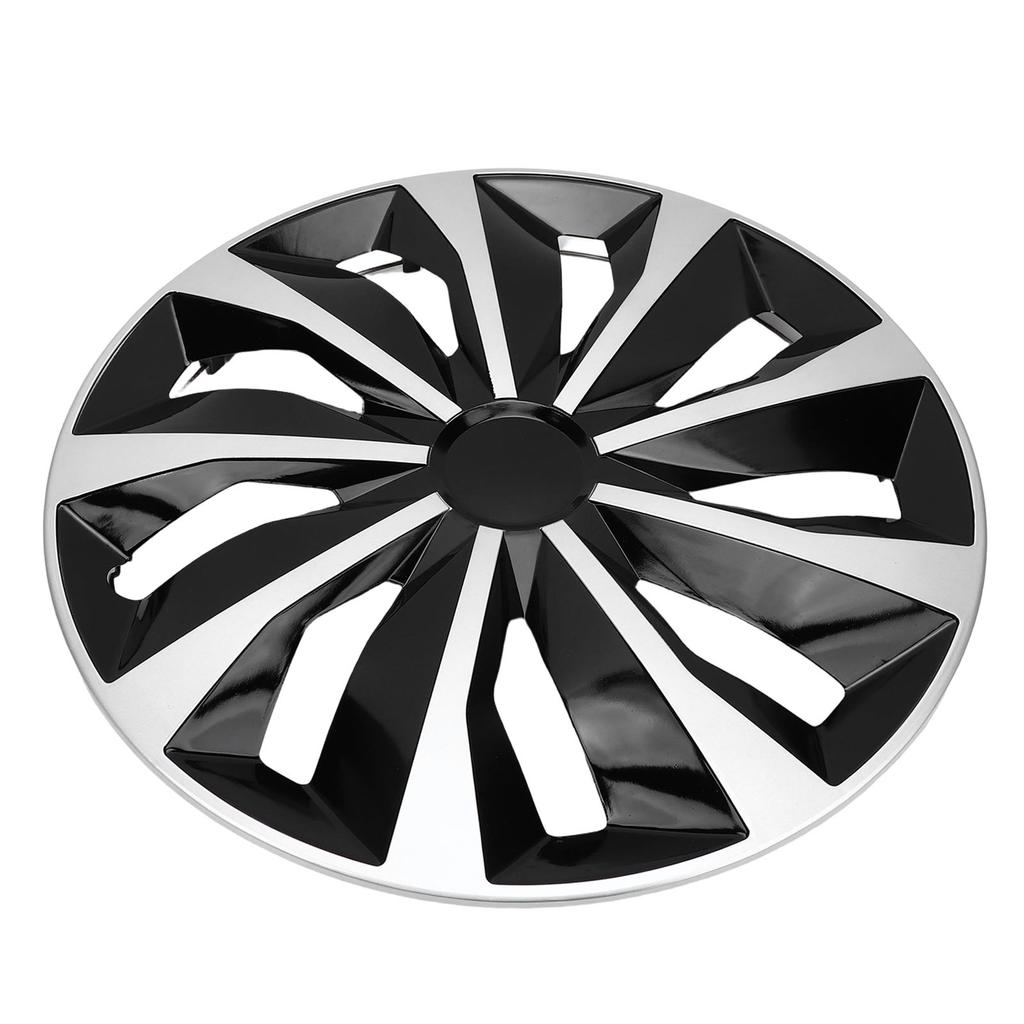 Set di 4 Copricerchi da 17 Pollici Eleganti Adatti a Clip-On in ABS Sostituzione per la Maggior Parte di Auto Camion SUV