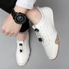 fashion Autumn Sneakers for Men Fashionable Leather Shoes with A Casual Flat Soft Bottom Original Men's Sneakers Comfortable Loafer Men
