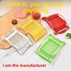 Ham sausage slicer, cutting and dicing artifact, luncheon meat slicing tool, preserved egg egg slicing, fruit divider