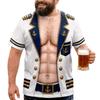 T-shirt a maniche corte da Capitano Nautico, Per Divertimento alla Festa in Barca