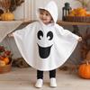 Kids Halloween Hooded Cape with Print Party Costume for Baby Boys and Girls Fall Outdoor Wear