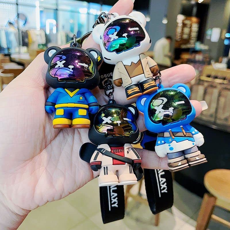 AIXUANCool Lightning Keychain, Unique Bag Strap, Women's Exquisite Keychain, Cartoon Men's Car Keychain (Type 2)