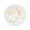 14K Gold-Filled Silver & White Gold Jump Rings for DIY Jewelry - Bracelets & Earrings