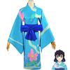 Japan cartoon comics Demon Slayer: Kimono - Kaguya District Cosplay Costume Anime Character Role-Playing Kimono 0074