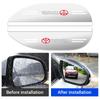 Bil Bakspeil Sidepeil Regnbrett Øyenbryn Beskyttelse Solskjerm For Toyota C-hr Prado Rav4 Yaris Hilux Prius Avensis Corolla Camry