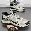 Hiking Shoes Summer Men's Shoes New Breathable Hollow Mesh Shoes Men's Non-slip Wear-resistant Sports Shoes Casual Dad Shoes Men