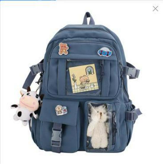 Women's Korean Style Student Backpack - Oxford Cloth Harajuku Schoolbag for Primary & Middle School