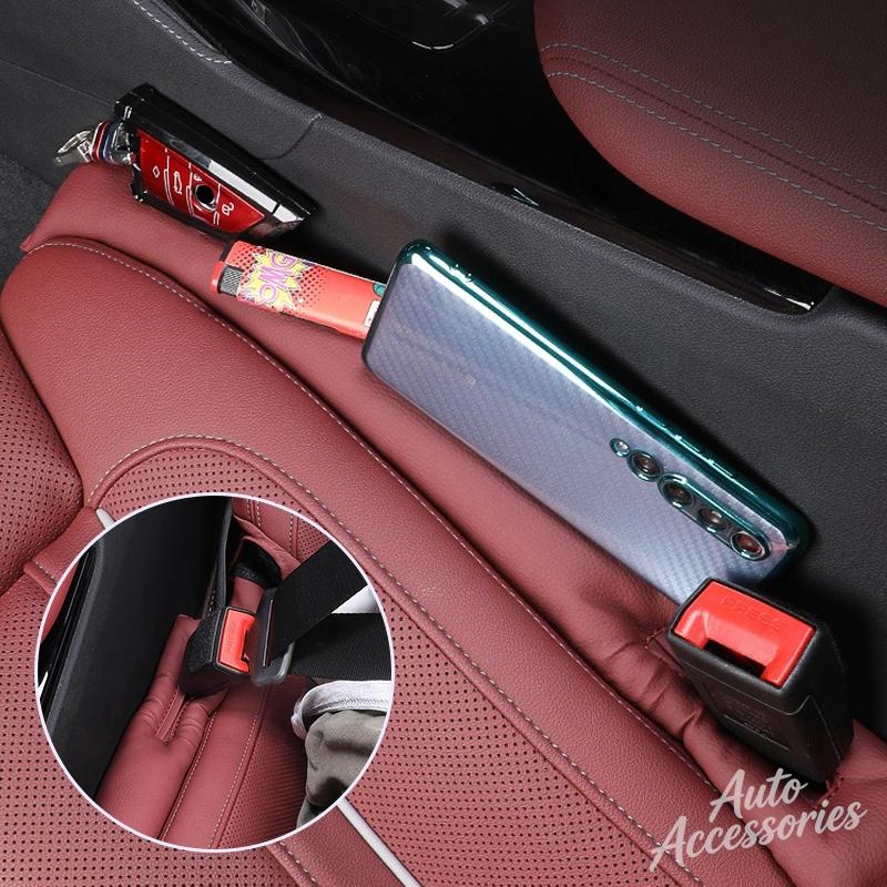 VYGI3 Car Seat Gap Filler Leak Proof Leather Filling Plug Strip For BMW X1 F20 F21 F30 F31 F32 F33 F34 F15 F10 F01 F11 E90 E60 E46 E93