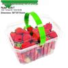 Chixing Disposable Clear Plastic Fruit Packaging Container with Lid