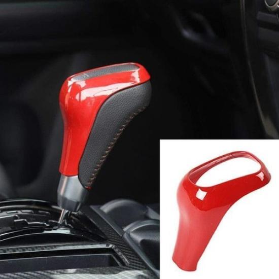 For 10-23 Toyota 4runner TRD Red Inner Lever Gear Shift Shifter Knob Cover Trim