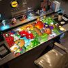 Plants Vs. Zombies Customize Text Mouse Pad Desk Mat Study Desk Mat Non-Slip Rubber Bottom Office and Gaming Desk Decoration