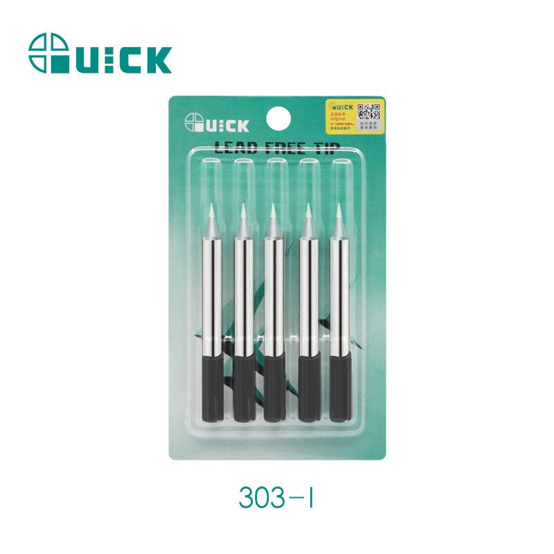 QUICK Kuaike 301/303 Soldering Station Tips: 303B/I/C/D.