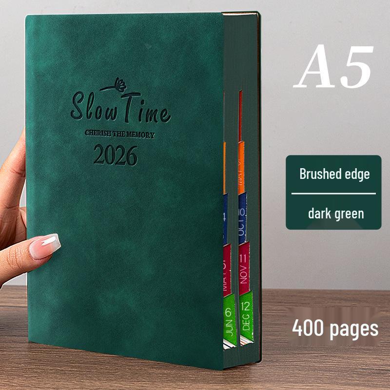 

2026 Настроюваний щоденний планувальник: Щоденник з управління часом та ефективності