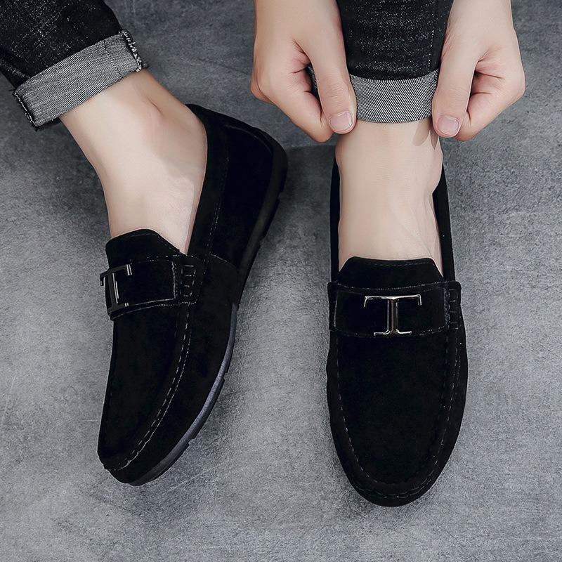 Men's shoes Doudou shoes summer new fashion trend one pedal lazy shoes casual Doudou shoes