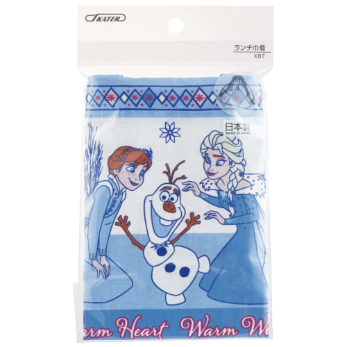 Skater Children's Lunch Box Drawstring Bag Disney Frozen 23 Made In Japan KB7-A