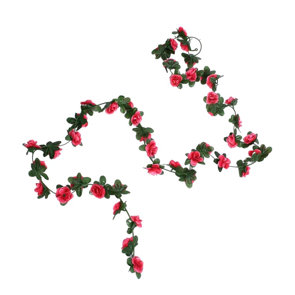 

Искусственная гирлянда из роз на открытом воздухе для офиса, отеля, имитация виноградной лозы, двора, патио, праздничной вечеринки, банкета, украшения