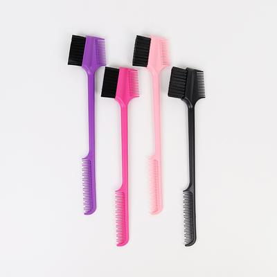 1 Plastic Anti-static Three Sided Control Hair Brush Control Hair Dye Brush Hair Styling and Dyeing Tool