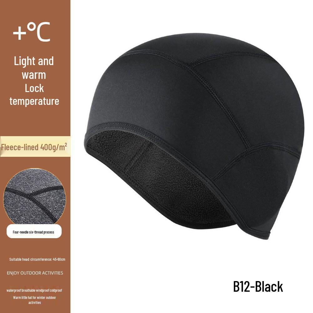 

Тепла флісова шапка для велоспорту та лижного спорту на відкритому повітрі - Захист голови від холоду One Size