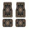 2/4pcs Car Anti Slip Mats,Car Carpets, Bohemian Style Printed Car Floor Mats, Suitable for The Front and Rear Seats of Most Cars