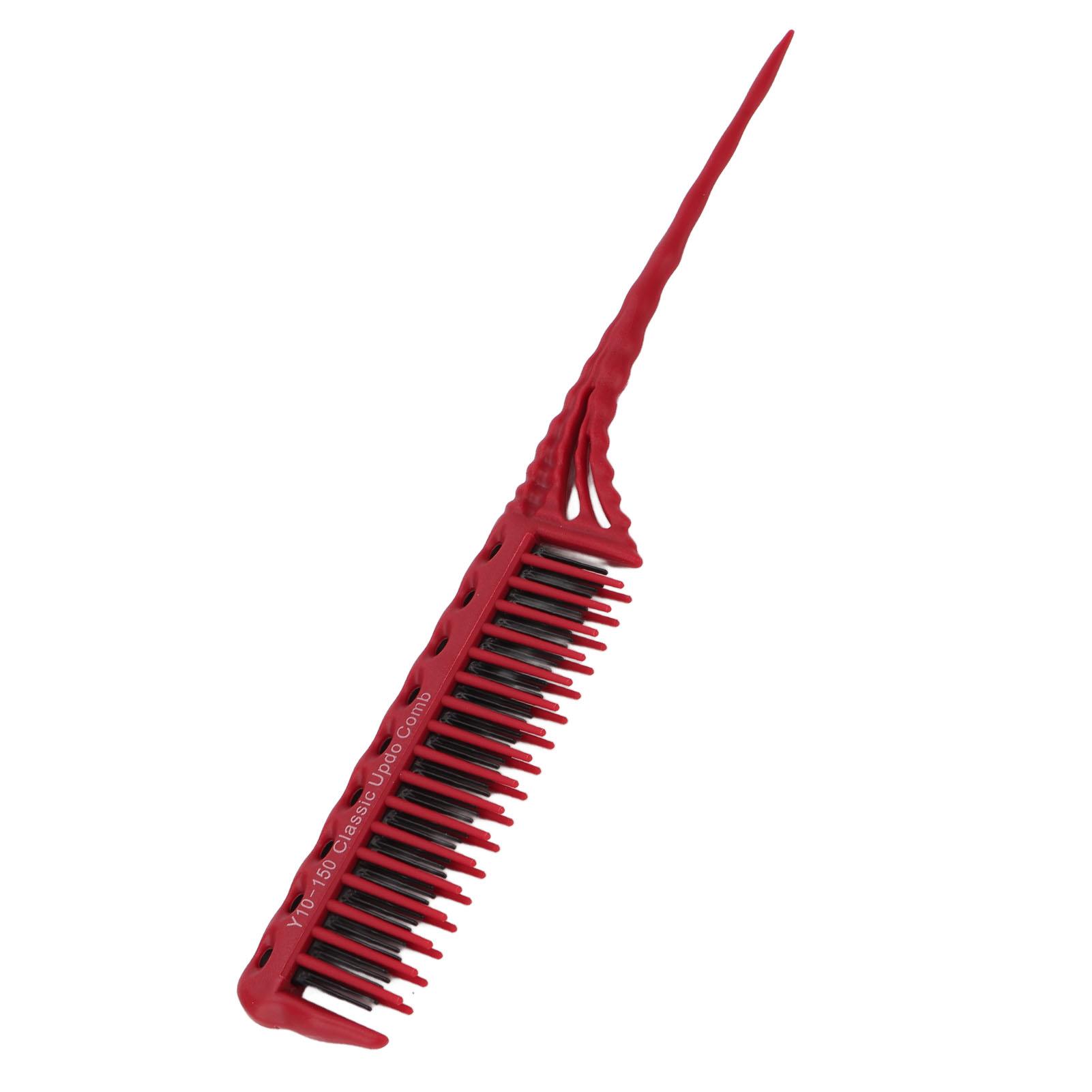 Straight Hair Comb   Handle Stylish Appearance Lightweight Professional Hair Comb for Home Beauty Salon