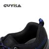 GUYISA Men's Breathable Safety Work Shoes