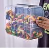 Lego Building Blocks Storage Box – Children's Toy Organizer for Small Parts, Transparent Classification Bin