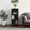 VidaXL Black Buffet 34.5x32.5x90 Cm Engineered Wood 828733