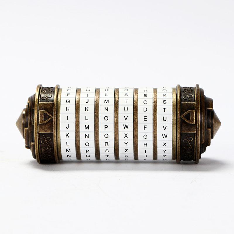 

Игра-головоломка IQ Романтичный и интересный подарок Ретро-игрушка Кодовый замок White