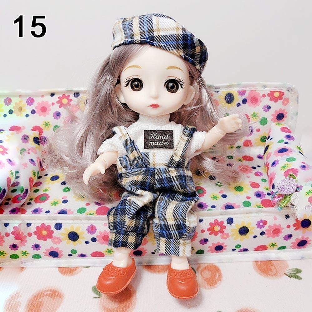 20 Styles High-end Dress Up Casual Wear Rompers T-shirt Hat Best Gifts  for 16~17cm Doll