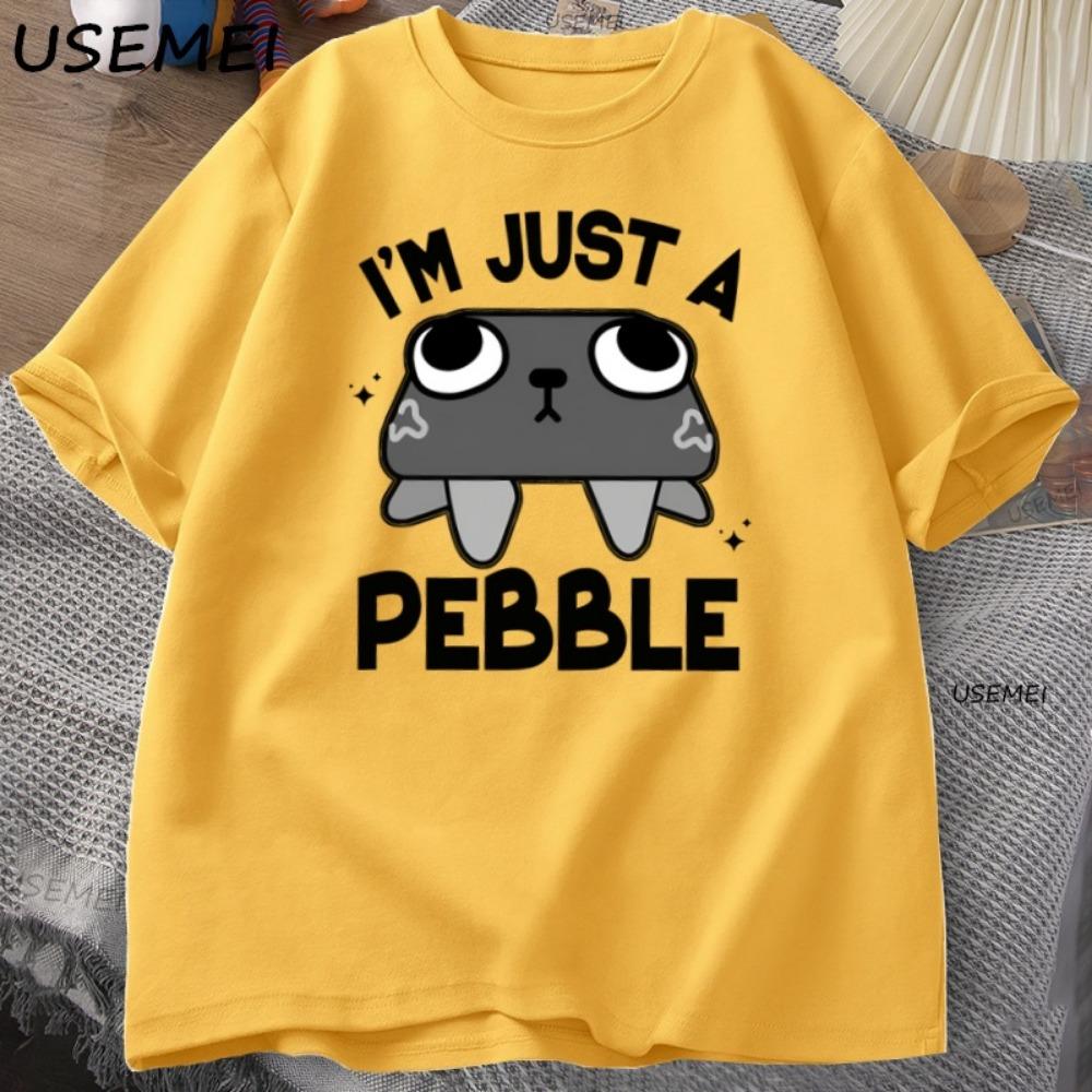 Dandy's World Pebble It's Just A Pebble Fun Printed Summer Children's T-shirt Short Sleeve Breathable Top