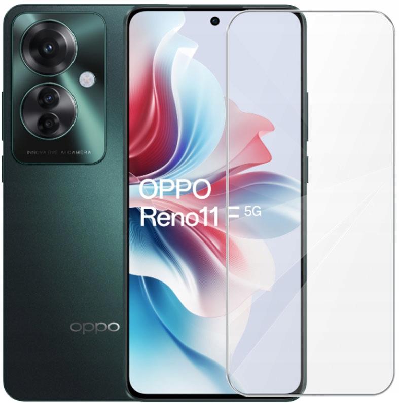 2x Tempered Glass for Oppo Reno 11f 5G - Protective Glass 2.5D, 9H