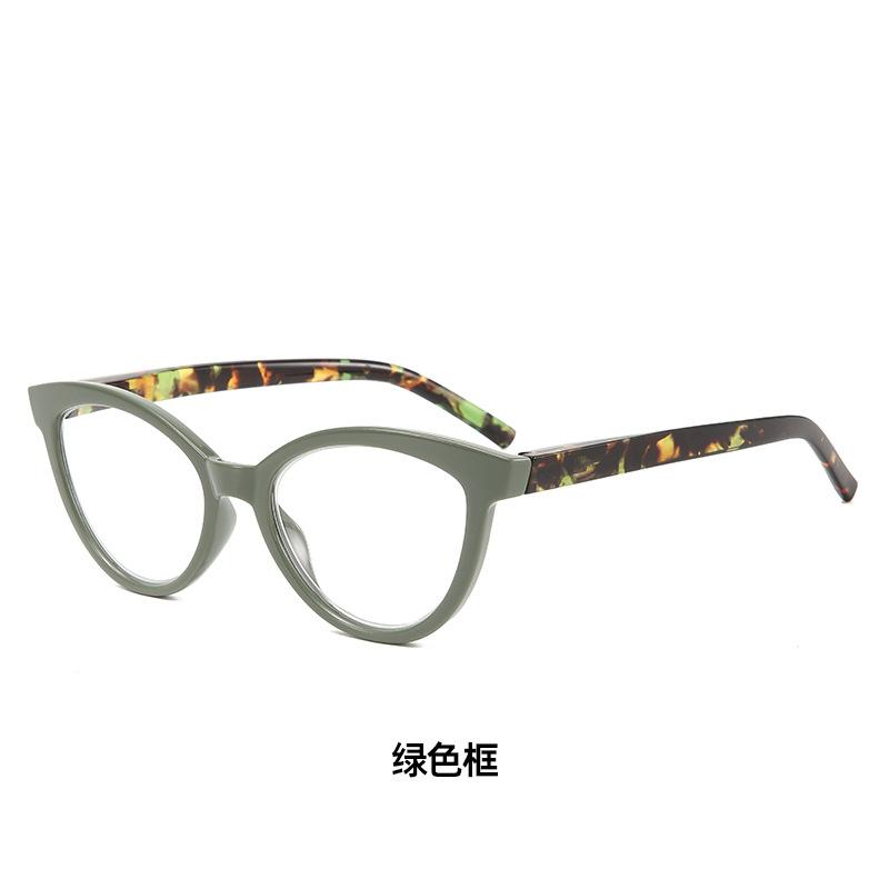 Katzenaugen Lesebrille Damen Persönlichkeit Große Fassung Federbügel Lesebrille Hohe Definition Lesebrille Damen
