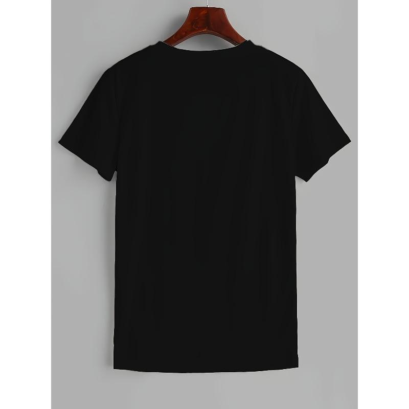 Tallas europeas La última camiseta casual transpirable de manga corta para hombre para exteriores presenta diseños de estampados exquisitos e interesantes