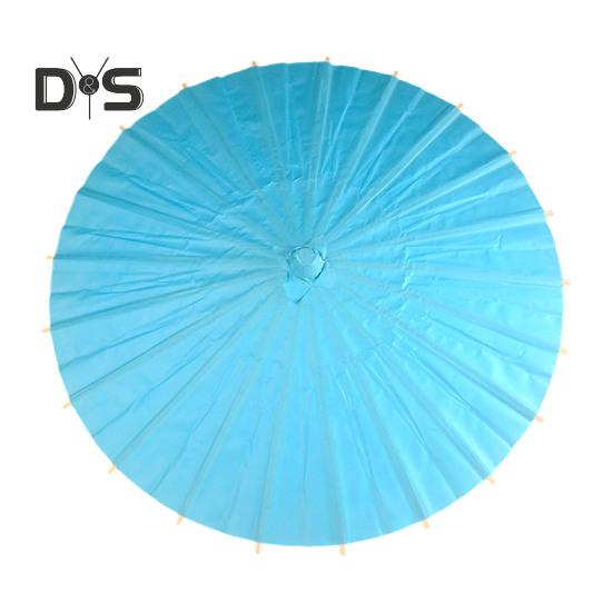 20/30/40/60/85CM Colorful Paper Umbrella Chinese Style DIY Crafts Decorative Oil-paper Painting Umbrella Bamboo Handle Oriental Parasol Party Favors