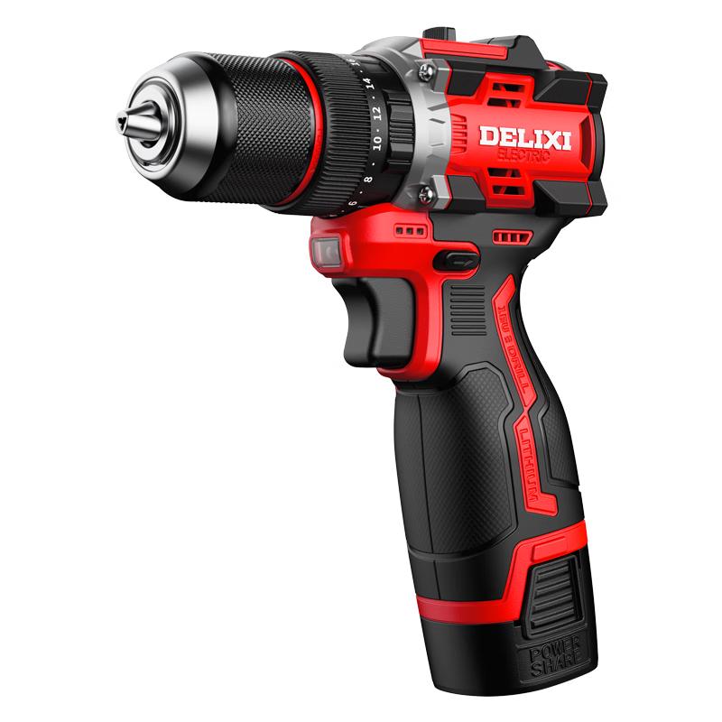 

DELIXI Electric Cordless Brushless Impact Drill/Screwdriver CN plug (adapter included)