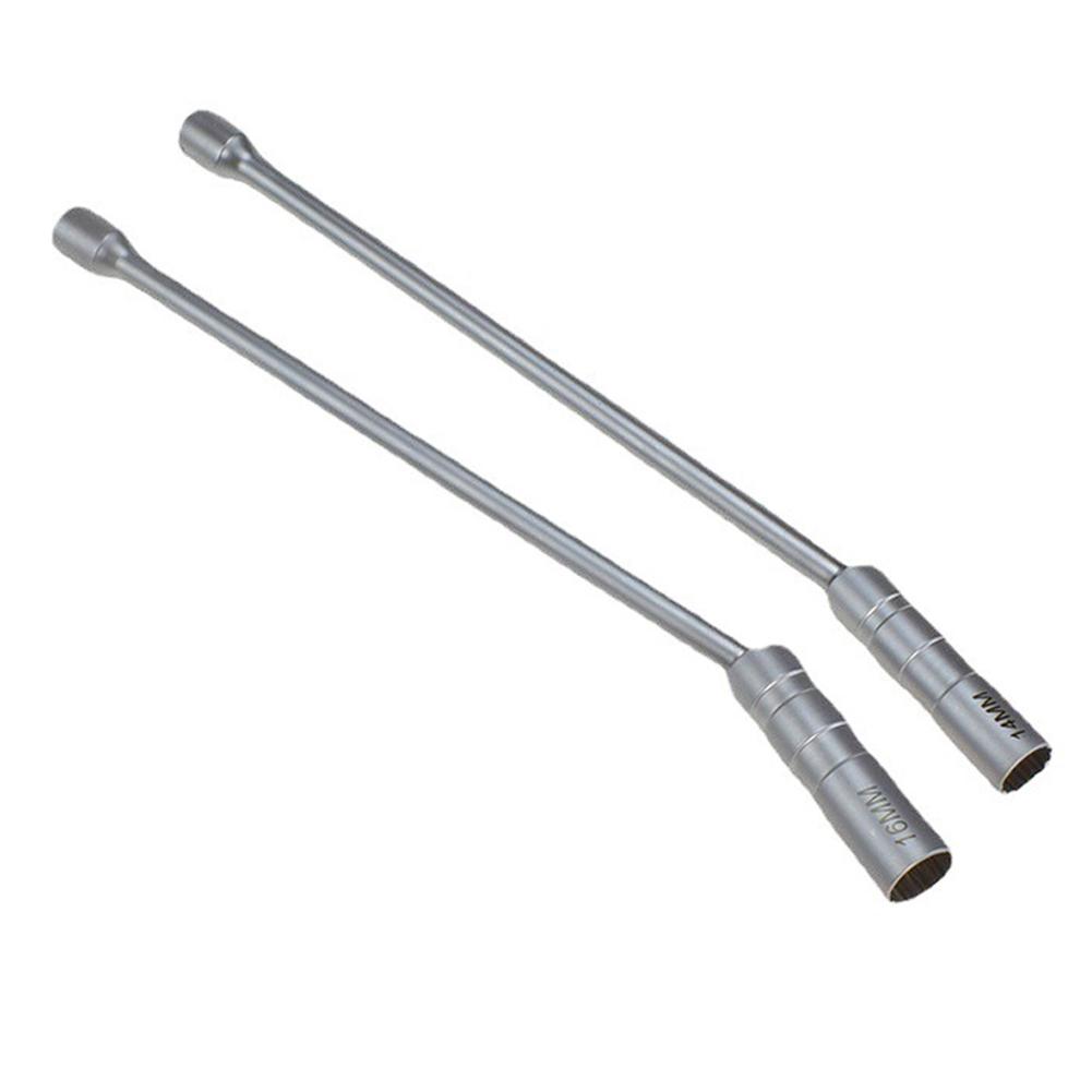 Magnetic Spark Plug Spanner 16/14mm Spark Plug Removal Tool 360 Degree Rotation Glow Plug Tool for Motorcycle Chainsaw Lawnmower