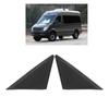 Exterior Wing Mirror Triangle Cover Trim Rear View Mirror Triangle Plate Trim Cover Scratch Proof for Sprinter 2006 To 2018
