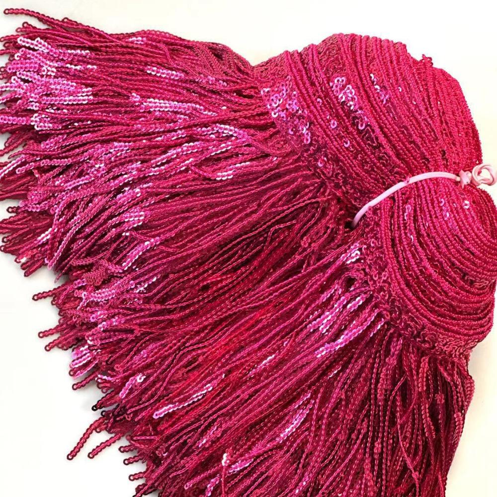 Decorațiune Costume 15cm 10 Yarzi Ciucuri cu Paiete Bling DIY Franjuri Trim Cusut Ciucure Stil Boho Dantelă Rochie Decor Pantofi